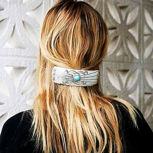 Boho Turquoise Hair Clip